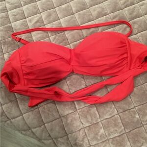 Three bandeau bikini tops small